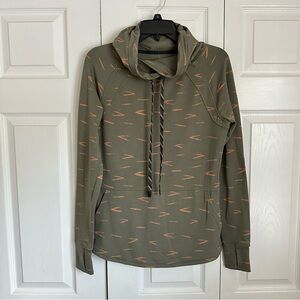 Title Nine Manresa Pullover Womens S Hoodie Thumbholes Kangaroo Pocket Outdoors